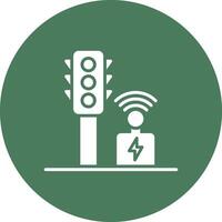 Traffic Control Interactive UI Graphic vector