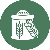 Wheat Lined UI Illustration vector