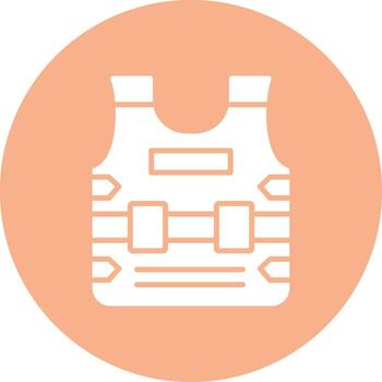 armadura sólido llenar diseño vector