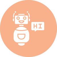 Bot Web Interface Symbol vector