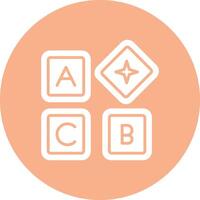 Block Stylish App Element vector