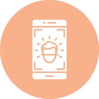 Face Id Smart UI Graphic vector