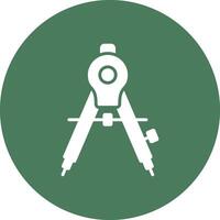 Drawing Compass Color Accent Visual vector