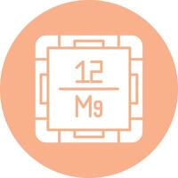 Magnesium Minimal Outline Artwork vector