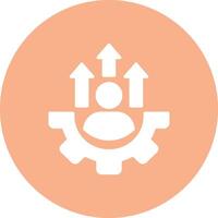 Personal Growth Crisp Flat Art vector