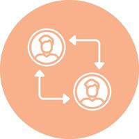 Peer To Peer Business Interface Asset vector