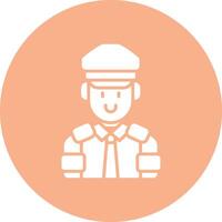 Police UX Inspired Design vector
