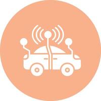 Smart Car Clean Web Element vector