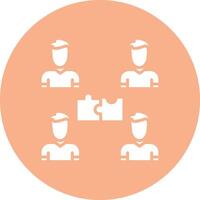 Team Building Pixel Perfect Design vector