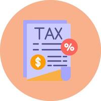 Taxation Modern App Icon vector