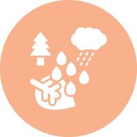 Water Sharp Edge Symbol vector