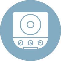 Cooktop Outline Graphic Design vector