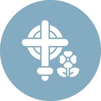 Cross Geometric Shape Symbol vector