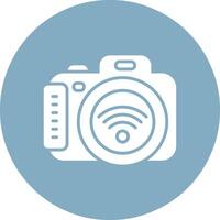 Digital Camera Isometric Art vector