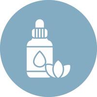 Essential Oil Digital Concept Icon vector
