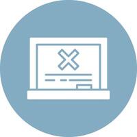 Multiplication Shadowed Icon Style vector