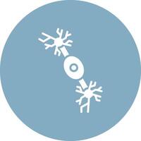 Multipolar Neuron Stylized Tech Element vector