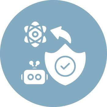 Secured Simple UI Visual vector