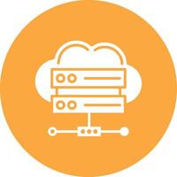 Data Center Minimal Touch Graphic vector