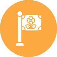 Flag Interactive Icon Badge vector