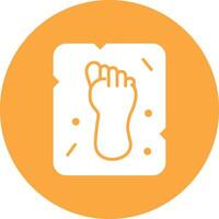 Footprint Simple UI Visual vector