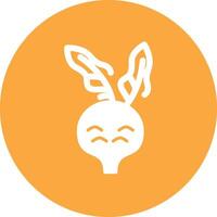 Kohlrabi Digital Concept Icon vector