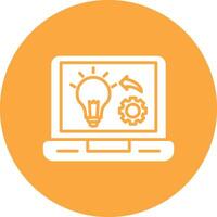 Laptop Sharp Edge Symbol vector