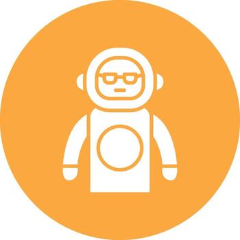 Spacesuit Gradient Tint Artwork vector