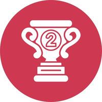 2nd Prize Geometric Shape Symbol vector