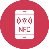 Nfc Tech Style Illustration vector
