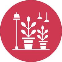 Plant Color Block Design vector