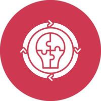Problem Solving Neon Graphic Style vector