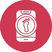 Step Detector 3D Line Art Piece vector