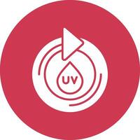 UV Sharp Edge Symbol vector