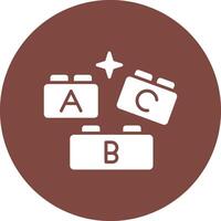 Bricks App Style Badge vector