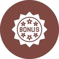 Bonus Shadowed Icon Style vector