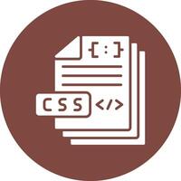 css file Dynamic Web Illustration vector