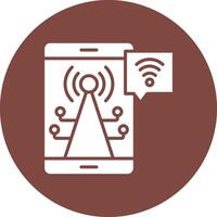 Hotspot Interface Sketch Art vector