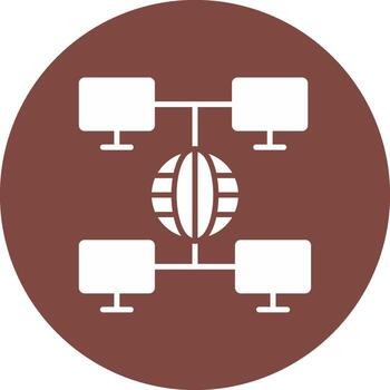 networking Soft Shadow Design vector