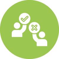 Activist Interactive Icon Badge vector