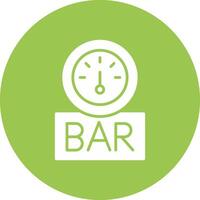 Bar Smooth Gradient Icon vector