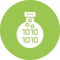 Data Science Bold App Illustration vector