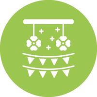 Garland Monochrome UI Visual vector