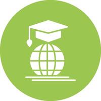 Mortarboard Simple Line Sketch vector