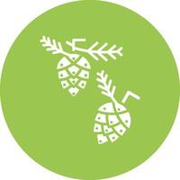 Pine Cone Mobile Ready Icon vector