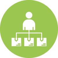 Product Management Frame Icon vector