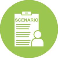 Scenario Playful Line Icon vector