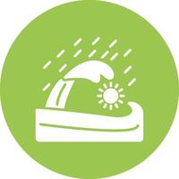 Wave Responsive Icon Badge vector