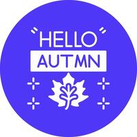 Autumn Simple Line Sketch vector
