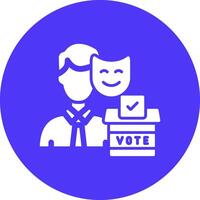 Fraud Subtle Shadow Icon vector